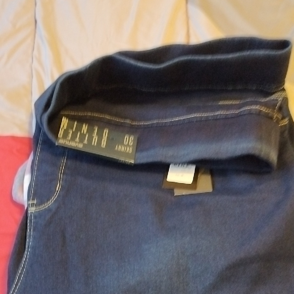 Avenue Blue Denim Jeans